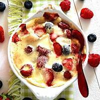 recette Gratin de fruits rouges