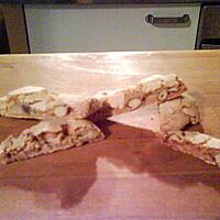 recette Croquants aux amandes (Cantuccini)