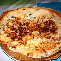 recette tarte au thon et champignons