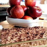 recette Crumble aux pommes