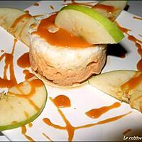 recette Duo de mousse caramel au beurre salé et pomme granny