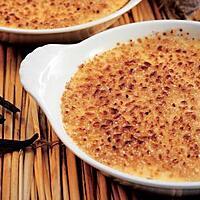 recette Créme brulée a la vanille