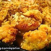 recette Crumble de boudins blancs aux pommes