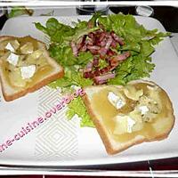 recette Toasts compote/camembert