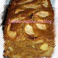 recette Cake aux pommes et speculoos