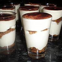 recette verrines tiramisu speculoos