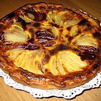 recette Tarte au chocolat et aux poires