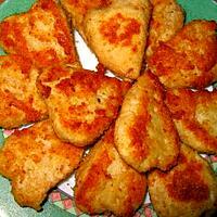 recette Coeur de nuggets de poulet