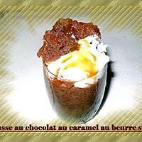 recette mousse chocolat au caramel beurre salée