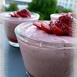 recette Mousse de fraises & sa gelée de lavande