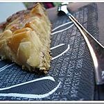 recette ** Tarte aux pommes parfumée à la fève Tonka en coque de céréales et graines **
