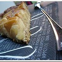 recette ** Tarte aux pommes parfumée à la fève Tonka en coque de céréales et graines **