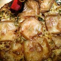 recette FLAN  AUX  POIREAUX  LARDONS ....