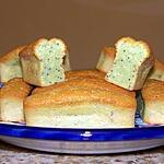 recette Mini-cakes au citron vert et aux graines de pavot