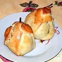 recette Poires en chaussons