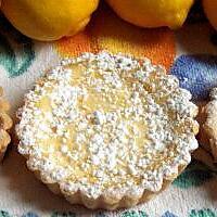 recette TARTE A LA DOUCE CREME DE CITRON