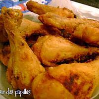 recette ~Pilons de poulet frits~ 