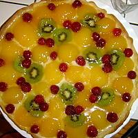 recette TARTE AUX 3 FRUITS