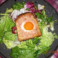 recette croque oeuf