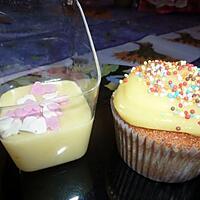 recette Cupcakes au citron et sa sauce