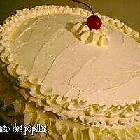 recette ~Gâteau à la vanille et son glaçage~ 
