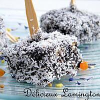 recette Ooo Lamingtons à la confiture de figues ooO