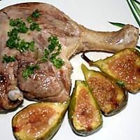 recette Cuisses de canard aux figues flambées àla Boukha