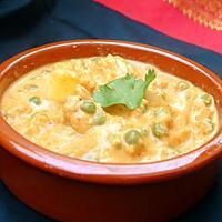 recette Cuisine indienne Matar paneer