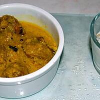 recette Dinawal Korma, ou un curry d'agneau sans curry