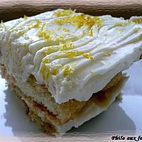 recette Tiramisu al limone