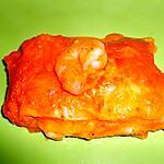 recette LASAGNES FRAICHES AUX CREVETTES TOMATES