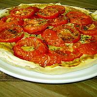 recette tarte tomate-moutarde