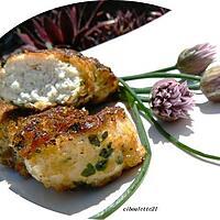 recette AIGUILLETTES DE POULET EN HABIT D'HERBES DU JARDIN ou CHICKEN NUGGETS