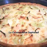 recette LA QUICHE AUX POIREAUX