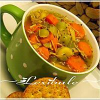 recette Soupe au poulet et nouilles