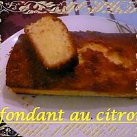 recette fondant au citron