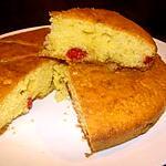 recette Gâteau aux amandes et cerises confites