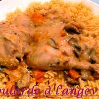 recette poularde à langevine