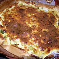 recette quiche aux poireaux