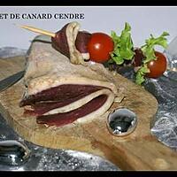 recette MAGRET DE CANARD CENDRE