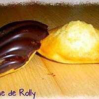 recette Madeleines, coques chocolat