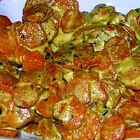 recette carotte au curry et fromage boursin