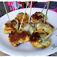 recette « Amuses bouches » Bouchées au roquefort et raisin