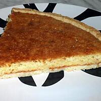 recette TARTE COCO-CONFITURE