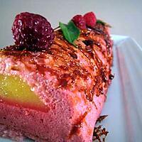 recette Buche Citron-Framboises