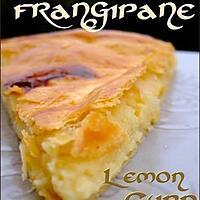 recette Galette frangipane et lemon curd