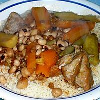 recette COUSCOUS KABYLE AUX LEGUMES