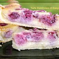 recette TARTE FRAMBOISES ET FRANGIPANE