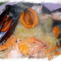 recette choucroute de la mer