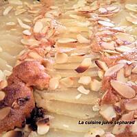 recette LA TARTE CHOCO-POIRES